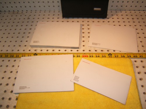 Audi 2010 S5 A5 Manual del propietario OEM 1 juego de 4 folletos, papel y negro Audi 1 bolsa - Imagen 8 de 12