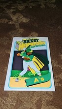 Rickey Henderson The Man Of Steal Custom Magnet Oakland Athletics A's Card Size