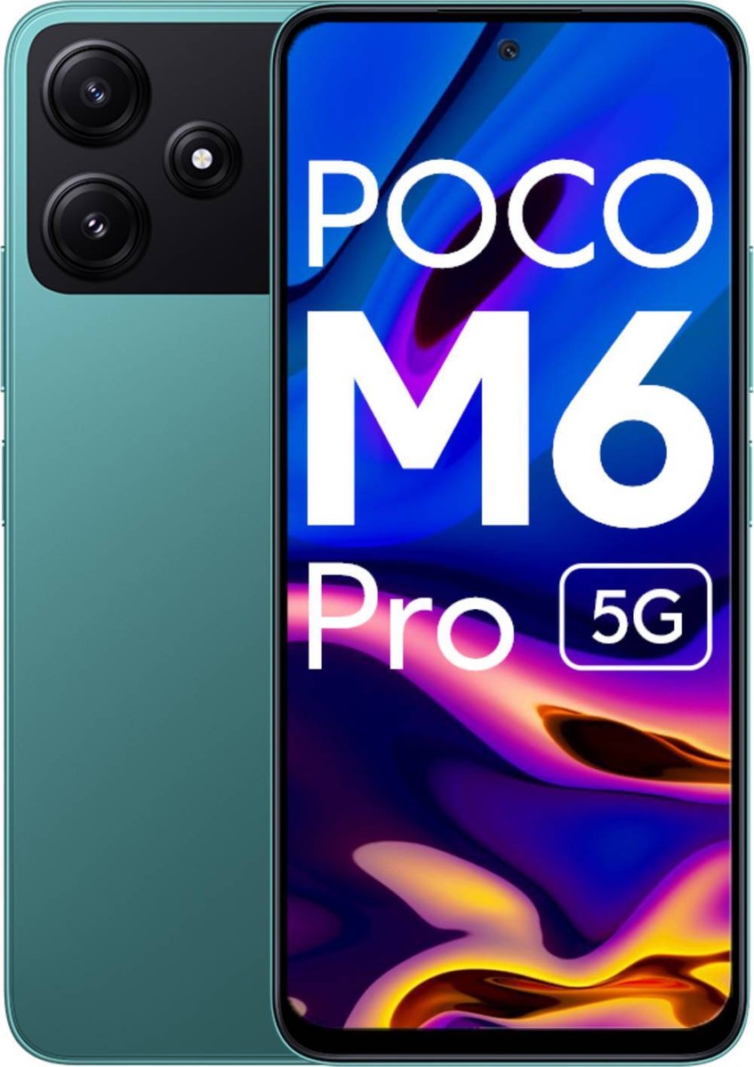 POCO M6 Pro 5G (BLACK 128 GB 6GB RAM) 6.79 inch 50MP Dual POCO M6 Pro 5G (BLACK 128 GB 6GB RAM) 6.79 inch 50MP Dual