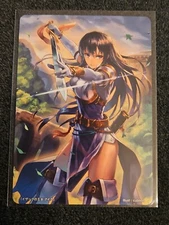 Ayra - Fire Emblem 0 Cipher Marker Card - Genealogy of War - 11/2016 Promo NM