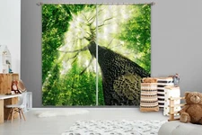 3D Sunny Tree ZHUA3243 Photo Curtain Window Blockout Fabric Amy 2023