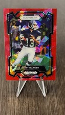 2024 Panini Prizm Draft Picks - Red Ice Prizm #1 Kurt Warner