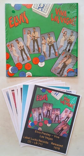 ELVIS PRESLEY- "VIVA LAS VEGAS" LP, LUCKY RECORDS, LR-711, W/EXTRAS & More