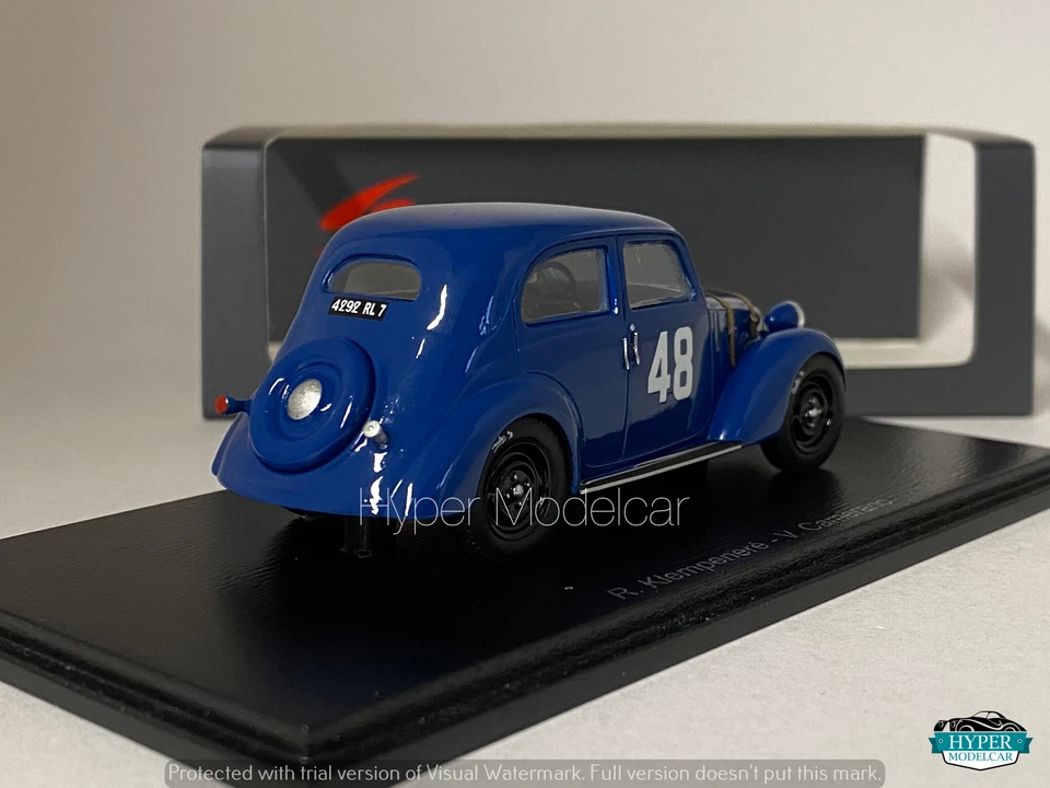 SPARK MODEL 1/43 SIMCA 8 #48 24H LE MANS 1938 ART.S9426 - Immagine 3 di 3