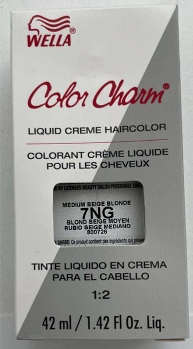 JUEGO DE 4- WELLA Color Charm tónico líquido permanente para el cabello (elige tu color) Foto 2 de 4