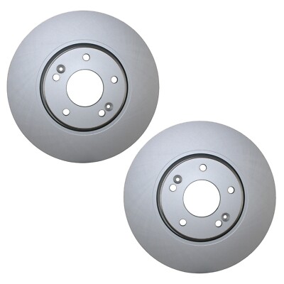 Bison Performance Pair 2 Front Coated 300mm Brake Rotors for Sonata Forte Optima