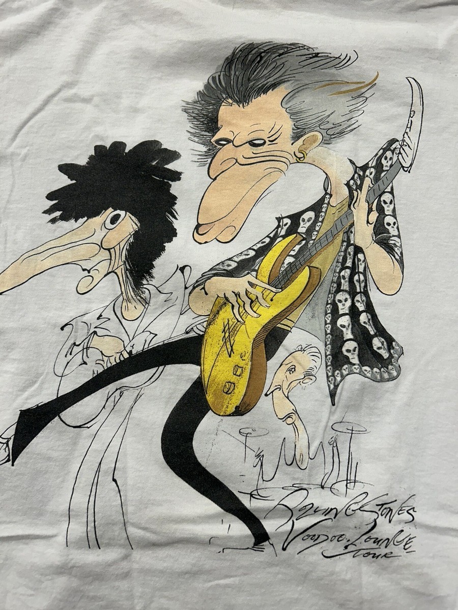 Vintage Brockum 1994 Rolling Stones Voodoo Lounge by Gerald Scarfe