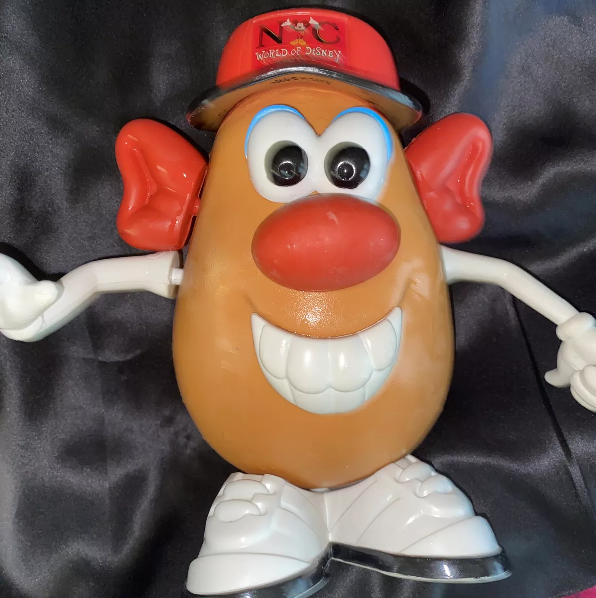 Disney vintage Mr. potato head baseball player hat eyes ears arms