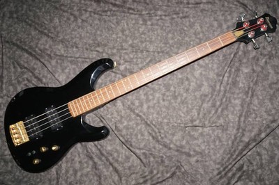 Electric Bass Guitar Ibanez RB824 Roadstar II Series Black Made in