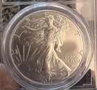 2021 $1 Type 2 American Silver Eagle 1 oz Brilliant Ultra Gem Uncirculated