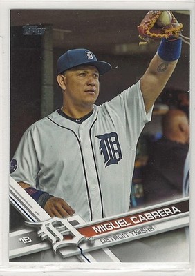 Miguel Cabrera 2017 Topps Update SP Photo Variation #150 Detroit Tigers