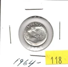 1964  Roosevelt Dime