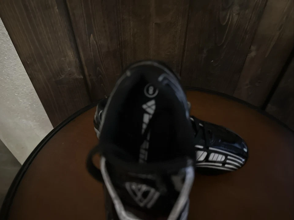 Botines de fútbol Vizari Striker FG, negros/plateados 8C niños pequeños Foto 3 de 4