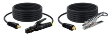 200 Amp Welding Leads Assembly Set - Dinse 35-70 Connector - #2 AWG Cable (15