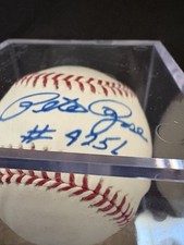 Pete Rose Autographed Baseball for sale | eBay
