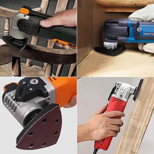 Element Sanding Pads Sandpaper Oscillating Power Tools Woodworking 4pcs - Picture 23 of 23
