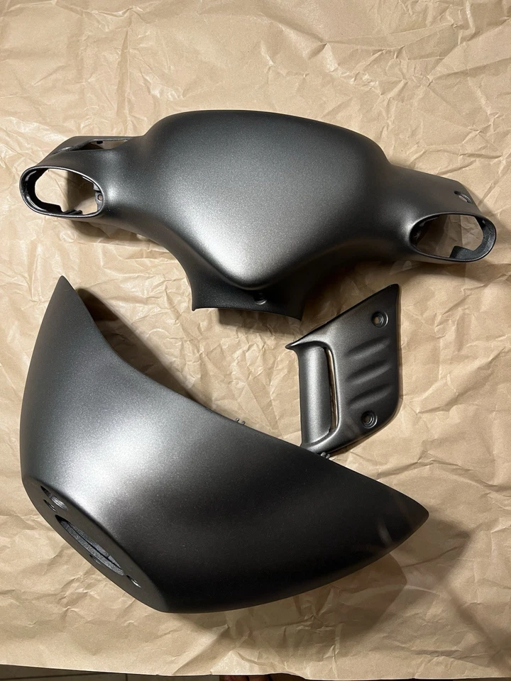 Kit Carena Piaggio  ZIP SP MK1 Compatibile Rinforzato Grigio 128 Anteriore - Immagine 2 di 4