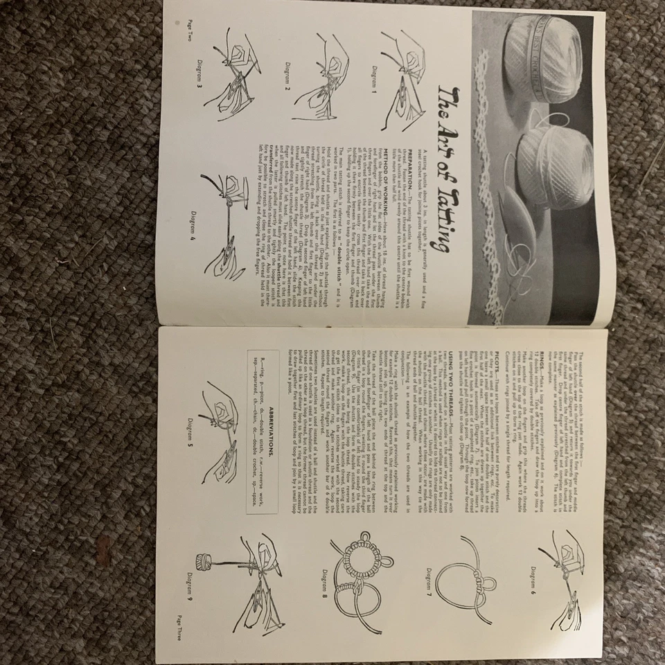 Tatting Book 1 By Penelope - Image 3 of 3