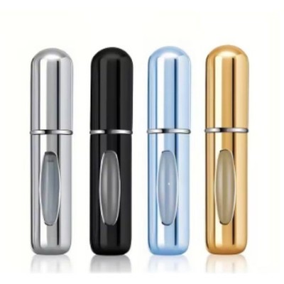 4 Stück Parfümzerstäuber 5ML Nachfüllbar Leer Sprühflasche Mini Taschen Parfums