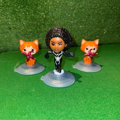 McDonald's Happy Meal toys The Marvels collection 2023 Photon (1) Goose (2)