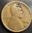 1914-P  Lincoln Wheat  Cent Penny Lamination Error Obv A-958