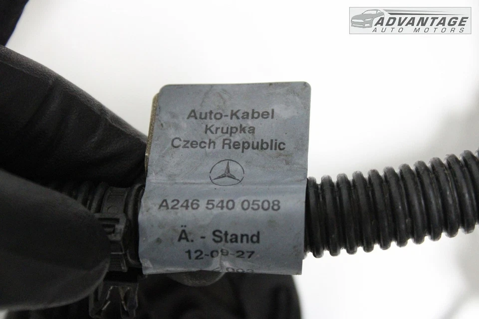 2015-2019 MERCEDES-BENZ CLA250 C117 发动机电机线束原始设备制造商 — 第 4/4 张图片