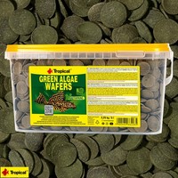 Tropical Green Algae Wafers 5L Algenfresser Spirulina Welse Aquarium Fischfutter