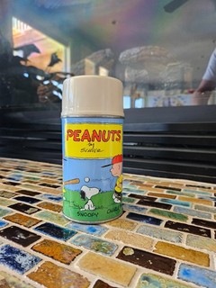 Vintage Peanuts Thermos. Snoopy Charlie Brown and whole gang
