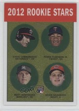 2012 Heritage Chrome Rookie Stars Steve Lombardozzi Pedro Florimon Stephen 0a1
