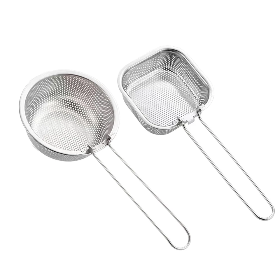 Passoire à nouilles, panier à friture en acier inoxydable pour la cuisson - Photo 1/1