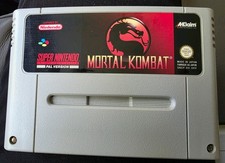 MORTAL KOMBAT SUPER NINTENDO / SNES GAME CARTRIDGE