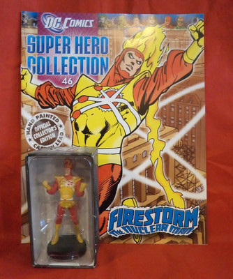 Eaglemoss DC Comics Super Hero Collection Issue 46 Firestorm Figurine & Magazine