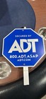 Yard Security Sign Heavy Duty Weather Proof Aluminum Stake 10"x28"