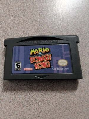 Nintendo GBA Gameboy Advance Mario Vs Donkey Kong Tested Combine Ship