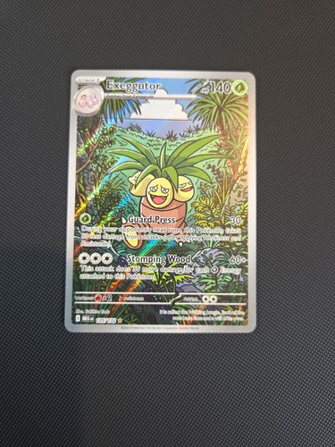 Pokémon Exeggutor TCG Illustration Rare Mega Evolution Card 135/132