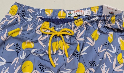 Sunset X Vine Mens Swim Suit Trunks Size XL New - Picture 7 of 8