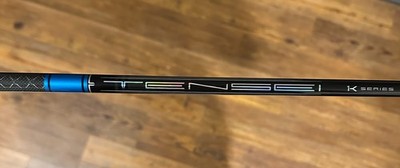 TENSEI 1K Pro Blue 60 TX with JUMBOMAX JMX ULTRALITE Medium Mini Driver Shaft