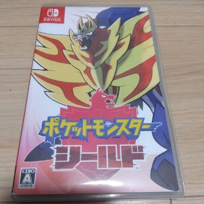 Pokemon Shield Nintendo Switch Japan Game Case Included