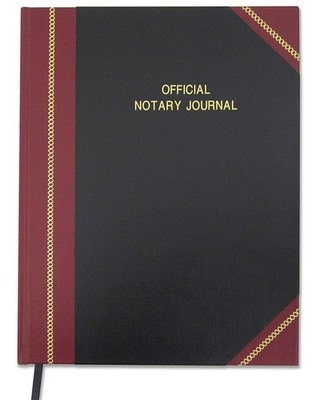 Official Notary Journal/Log Book 96 Pages 8.5'' X 11'' 380 Entries 50 State J...