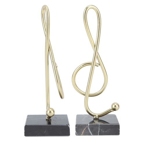 Music Notes Sculpture Nordic Style Light Luxury Hand Crafted Music Notes CS - Picture 4 of 12