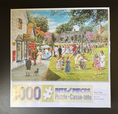 BRAND NEW bits and pieces may day puzzle (seal damaged) 1000 Pieces,