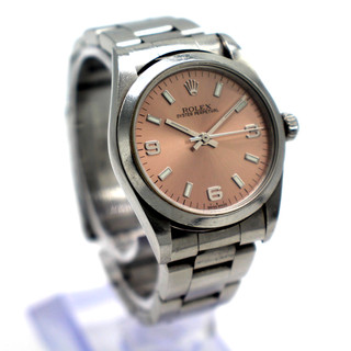 Rolex Oyster Perpetual 31 mm Ref. 77080 Cal. 2230 Pink Dial Wristwatch LW 125