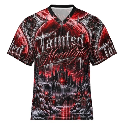 Tainted Moonlight - Blood Moon Football Jersey - product listing photo