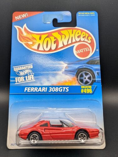 Hot Wheels #496 Ferrari 308GTS rot Vintage 1995 Release L37 - Bild 1 von 2