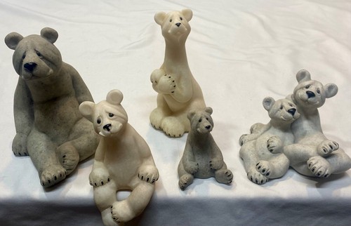 Lot Of 5 Quarry Critters - Ben & Bonny, Boo, Bud, Pacifico, Percy, Polar Bears - Picture 2 of 16