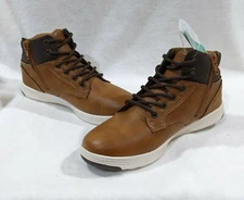 Perry Ellis Portfolio Boy's Grady Brown Boot Sneakers - Size 3 NWB 