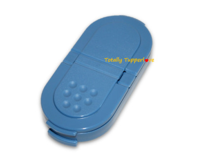Tupperware Spice Shaker REPLACEMENT CAP Modular Mates Seal Blue Vintage NEW