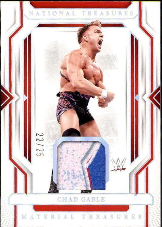 2024 Panini National Treasures WWE - Chad Gable #MT-CGB - 1 of 1