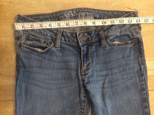 Women's Girls Juniors Bullhead Hermosa Jeans Size 3 Short Super Skinny - 第 5/9 張圖片