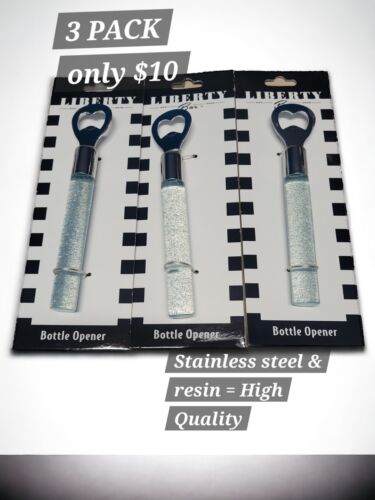 FATHER'S DAY GIFT IDEA ~ LOT OF 3 NEW BOTTLE OPENERS ~ CLEARANCE PRICE TO MOVE!